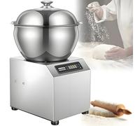 ByBoDi Pétrin à pâte Professionnel 2200 W, pétrin Rotatif bidirectionnel sur Pied, pétrin à pâte en Acier Inoxydable, pétrin électrique à Spirale 1400 TR/Min, pour Restaurants, boulangeries 5KG