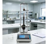 ByBoDi Testeur de Ressorts numérique avec écran LCD, manomètre de Force, Outil de Test de Traction et de Compression, Machine de Test de Ressorts Intelligente 500 N, 3 Modes 500N