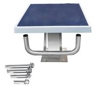 ByBoDi Tremplin antidérapant en Acier Inoxydable 304, Plateforme de Plongeon Robuste pour Piscine, Plateforme de Plongeon Professionnelle inclinée à 15°, capacité de Charge 272 kg (600 lbs) Luxury