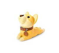 Bycc Bynn Butoir de porte en silicone pour chien mignon - Cale de porte décoratif en forme d'animal (Chien - Shiba Inu)