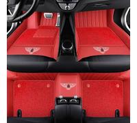 BYCCRZ Voiture Tapis de Sol pour Bentley Continental GT 2nd Generation Facelift 2015-2017, Antidérapant Tapis Couverture Imperméable Moquette RéSistant Aux Rayures Tapis Accessoire,E