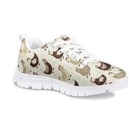 BYCHECAR Chaussures de course pour enfants - Tennis - Baskets de sport à enfiler, Poules, 33 EU