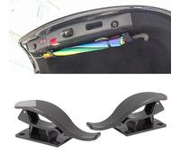 BYCHKA 2 Pièces Organisateur Coffre Adapté pour Ford Transit Connect 2 (II) I 2014-2022, Support Parapluie Crochet Rangement Plastique Clip Décoration Intérieure