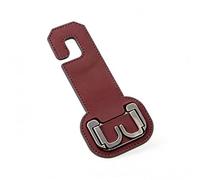 BYCHKA Lot de1 Crochets pour Appuie pour Audi Q8 e-tron Sportback GE I 2020-2024, Crochet pour Dossier de Siège de Voiture Support de Téléphone Accessoires D'Organisation,Red