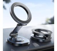 BYCHKA Support Voiture Magnétique pour Chrysler PT Cruiser 2000-2010, Fixation Smartphone Tableau de Bord Extrêmement Stable Support Ventouse Bras Télescopique