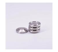 BYCIFRLG 0.5" 1/2" 12.7mm Tri Clamp 316L Stainless Tri-Clamp TC Blind Cover End Cap Home Brew Wine Ferrule OD 25mm