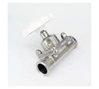 BYCIFRLG 1-1/2" 38mm 316 Stainless Steel 1.5" Tri Clamp Diaphragm Valve Brew Beer Dairy Product