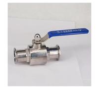 BYCIFRLG 1-1/2" 38mm Stainless Steel SS304 Ball Valve with Vinyl Handle Thread Valves
