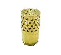 BYCIFRLG 1-1/2" BSP Female Thread Brass Check Valve Strainer Filter Bottom Valve Foot Valve for Water Pump