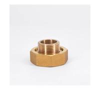 BYCIFRLG 1-1/2" Female to 1" Male Short Scoket Union Brass Union Pipe Fitting Water Gas Oil for Water Meter