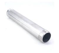 BYCIFRLG 1-1/4" BSP Equal Male Thread Length 300mm 304 Stainless Steel Long Straight Pipe Fitting Connector Adapter