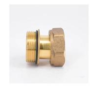 BYCIFRLG 1-1/4" Female to Male Brass Union Pipe Fitting Water Gas Oil for Water Meter
