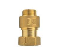 BYCIFRLG 1/2" BSP Male to Female Thread Water Meter Valve One Way Check Valve