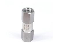 BYCIFRLG 1/4" BSP Female 304 Stainless Steel One Way Check Valve Non-Return in Line Valve 3-60 Bar