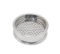 BYCIFRLG 1.5" 2" 3" 4" 6" 8" 10" 12" Tri Clamp SUS 304 Stainless Steel Ferrule Filter Pipe Fitting(K64mm(2 inch TC))