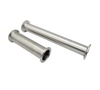 BYCIFRLG 1.5" 38mm (OD50.5) L=150mm Spool Tube Ferrule,Tri Clamp Pipe,SS304
