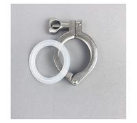 BYCIFRLG 1.5" Ferrule 50.5mm Stainless Steel Tri Clamp Clamps for Home Brewing Accessories SS304