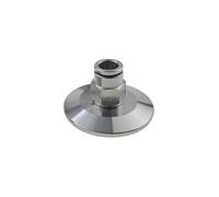 BYCIFRLG 1.5" Tri Clamp to 8mm PC Pneumatic Quick Connector Direct Adapter SS304 Stainless Steel