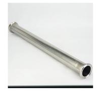 BYCIFRLG 1.5" Tri Clamp x 38mm OD Pipe Spool Tube Length 458mm(18") for Homebrew SUS304 Stainless Steel