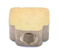 BYCIFRLG 1/8" Equal Female Tee 3 Ways Brass Pipe Fittings Connector