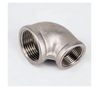 BYCIFRLG 1" BS to 3/4" Female 304 Stainless Steel Reducing Elbow Connector Pipe Fitting Water Oil air