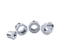 BYCIFRLG 1 pièce DN25 à DN15 Douille Réducteur de Pression Douille BSP Mâle à Femelle Hexagonale Réducteur SS304 Raccord