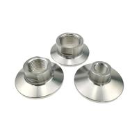 BYCIFRLG 1 raccord NPT Femelle 3/4" x 1,5" (50,5 mm de diamètre extérieur) Tri Clamp NPT SS304