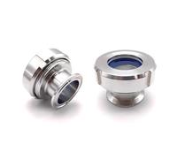 BYCIFRLG 1 viseur en Ligne en Acier Inoxydable SS304, 102 mm de diamètre extérieur, Virole 119, Triple Pince