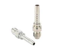 BYCIFRLG 100pcs 16711-08-06 1/2'' JIC Male Threaded 74° Cone Seal Reducer Hose End 3/8'' Hose Fittings Hydraulic Connector