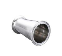 BYCIFRLG 108mm 4.25" to 63mm Pipe OD 4" to 2.5" Tri Clamp Reducer SUS 316L Stainless Pipe Fitting Homebrew
