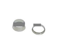 BYCIFRLG 10pc 1/8" 304 Stainless Steel Compression Ferrule Insert Ring Fitting
