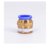 BYCIFRLG 10pc DN20 G 3/4" Male x Fit Tube OD 16mm Brass Pneumatic Air Hose Quick Connector Push in Coupler Water Gas Oil