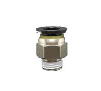 BYCIFRLG 10PC DN8 G1/4" Male x Fit Tube OD 10mm Nickel Plated Brass Pneumatic Air Hose Quick Connector Push in Coupler Water Gas Oil