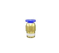 BYCIFRLG 10PC G 1/8" Male x Fit Tube OD 4mm Brass Pneumatic Air Hose Quick Connector Push in Coupler Water Gas Oil