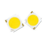 BYCIFRLG 10pcs LED COB Chip 12W 18W 24W 30W 36W 42W 19 * 19mm DC36-39V LED RA97 Track Lamp Downlight Light Accessory(White 4000K,12W)