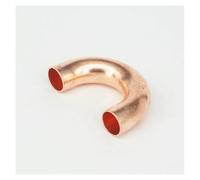 BYCIFRLG 12.7x0.5x32mm 180 Degree Bend Copper Weld Pipe Fitting Plumbing for Gas Water Oil