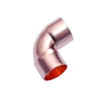 BYCIFRLG 16mm Inner Dia x0.8mm Thickness Scoket Weld Copper End Feed 90 Deg Elbow Coupler Plumbing Fitting Water Gas Oil