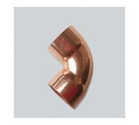 BYCIFRLG 16mm Inner Dia x1.2mm Thickness Scoket Weld Copper End Feed 90 Deg Elbow Coupler Plumbing Fitting Water Gas Oil