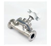 BYCIFRLG 19mm 316 Stainless Steel Ferrule O/D 34mm Tri Clamp Valve Brew Beer Dairy Product