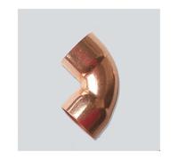 BYCIFRLG 19mm Inner Dia x0.8mm Thickness Scoket Weld Copper End Feed 90 Deg Elbow Coupler Plumbing Fitting Water Gas Oil