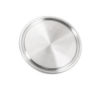 BYCIFRLG 1pc 1/2'' 1.5'' 2'' 2.5'' 3'' 4'' 6'' 8'' Tri Clamp Blank End Cap Stainless Steel 304 316L Fittings(Ferrule 106mm,SS316)