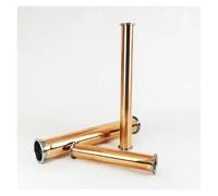 BYCIFRLG 1pc 1.5"(38mm) OD50.5 Tri Copper Spool Tube/Pipe,Length20(500mm),Thickness1.5mm, Tri Clamp Copper Pipe for