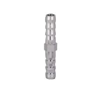 BYCIFRLG 1pc 19mm 2 Ways Straight HoseTail Barb Chrome-Plated Brass Plumbing Fitting Connector Air Water Gas