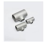 BYCIFRLG 1pc 20mm 25mm 27mm 32mm 34mm 38mm 42mm 45mm 48mm 57mm 60mm 76mm OD 304 Stainless Steel Tee 3 Ways Butt Welded Pipe Fitting Reducer(76x38x76mm)