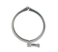 BYCIFRLG 1pc 8.5" Tri Clamp 233mm Ferrule O/D 304 Stainless Steel Casting Fitting Dairy Brewing Tri