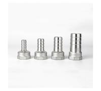 BYCIFRLG 1PC 8mm Hose x 1/2" BSP Female Thread 304 Stainless Steel Nipple Pipe Fitting