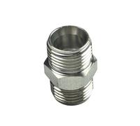 BYCIFRLG 1pc Equal Reduce M14x1.5 Metric Male 304 Stainless Steel Hex Pipe Fitting Adapter