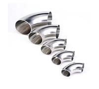 BYCIFRLG 1PC O/D 19mm 304 Stainless Steel Elbow Welding 90 Degree Pipe Fittings
