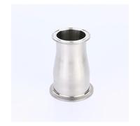BYCIFRLG 1pc OD 19-38 SS304 Stainless Steel Tri Clamp Ferrule Reducer Pipe Connector Concentic Pipe Fitting Tri-Clamp(3 X 2-1I2)