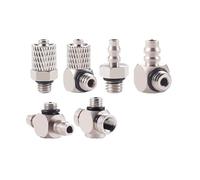 BYCIFRLG 1PCS Miniature Quick Screw Straight Through Connector M-3H-4 M-5H-3/4/6 M-6H-4/6 Right Angle M-3/5/6HL-3/4(M-5ATHU-4 1PCS)